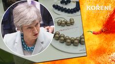 Italské šperky na drahocenném krku! To jsou korále pro premiérku