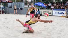 Nadupaný turnaj v beachvolejbalu ovládla silná mužská dvojice