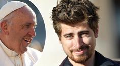 Dojemné VIDEO: Sagan předal papežovi Františkovi krásné dárky