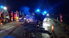 Tragédie na Pardubicku! Při čelní srážce aut zemřeli oba řidiči