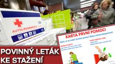 VIDEO: Řidiči pozor! Za starou lékárničku hrozí až dva tisíce pokuty