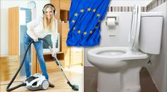 Nové šílené nápady EU: Omezí vodu na toaletách a zakáže výkonné vysavače!