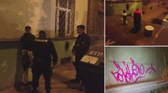 Policie chytla sprejera při malování! Hrozí mu vězení!