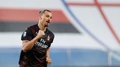 Zlatan zničil Sampdorii a zajistil Milánu Evropu. Juventus nedal gól