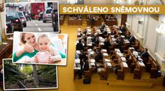 Rychlejší výstavby, slevy na děti: Sněmovnou prošly tyto ZÁKONY!