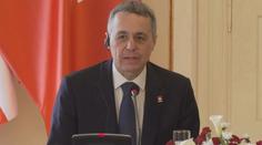 Švýcarský prezident navštívil Zemana. Mezi státy panují dobré vztahy