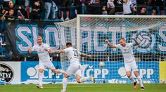 Slovácko zvítězilo gólem v nastavení a jde před Spartu. Zabral i Liberec