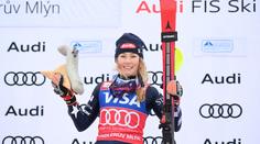 Shiffrinová ve Špindlu přepsala historii. Jste fantastické publikum, zářila v cíli