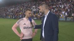 Na terén se nechci vymlouvat. Opět jsme doplatili na spálené šance, řekl Haraslín