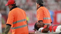 Velká  ztráta pro Slavii. Ogbu si zlomil jařmový oblouk, musí na operaci