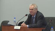 Prezident Zeman: Ostrý útok na amerického velvyslance v Česku