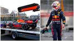 Drama na formuli 1: Verstappen před cílem havaroval, Hamilton vyjel mimo