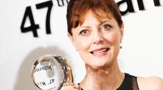 Susan Sarandonová převzala na MFF Křišťálový globus