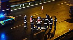 Muž skočil z lávky na dálnici D1, pak ho přejelo několik aut!