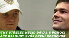 Jak šťastný Necid dával s pomocí spoluhráče první rozhovor