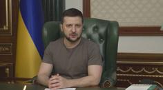 Projev ukrajinského prezidenta Volodymyra Zelenského