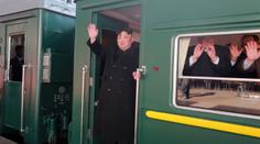 VIDEO: Kim dorazil do Vietnamu. V obrněném vlaku cestoval tři dny
