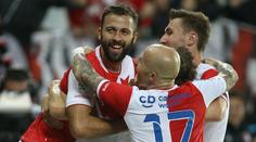 SESTŘIH ZÁPASU: Maccabi - Slavia 0:2. Ostrými pálil Hušbauer