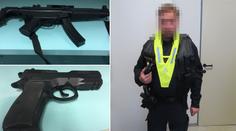 Muž se samopalem se vydával za policistu. Zbraně mu zabavili