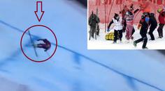 Zákeřný Hahnenkamm. Při pádu lídra Svindala tuhla krev v žilách!