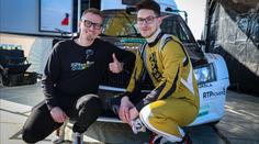 Z virtuální rally do skutečného závodního auta. Vítěz Škoda eRally Cupu usedl do závodní Fabie R5