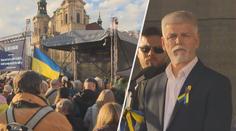 Den za Ukrajinu: Musíme dělat vše pro to, aby Rusko ve válce neuspělo, řekl Pavel