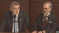 Babiš ve Sněmovně tři hodiny tepal do vlády. Marně, zpřísnění důchodů prošlo