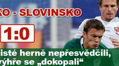 Češi se protrápili k výhře, porazili Slovinsko 1:0