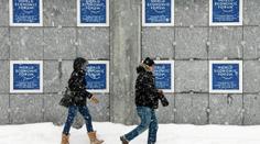 Kalamita komplikuje summit v Davosu! Přesunuly se i protesty