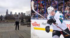 Hertl už se vrátil k týmu! Ve Philadelphii si zahrál na Rockyho