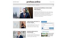 Na novém webu profese.online novou práci nenajdete, ale může vás inspirovat