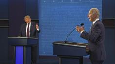 Vyhrocená prezidentská debata, Trump svého rivala přerušil 73krát