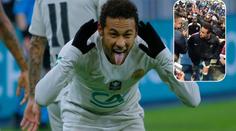 Neymar neunesl finálovou porážku, fanouškovi napálil pěstí! VIDEO