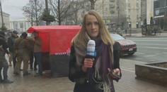 Reportérka TV Nova živě z Ukrajiny. Slyšíme výbuchy, útočí na letiště