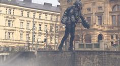 VIDEO: Britský vynálezce Richard Browning představil v Praze svůj létající oblek!