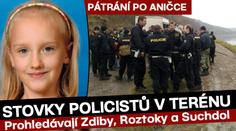 ZTRACENÁ ANIČKA: Beznaděj! Policie kopala v zemi...