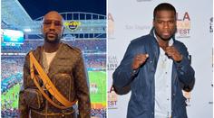 To se povedlo! 50 Cent nosí neporaženého boxera jako kabelku