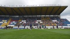 Netradiční trénink fotbalistů Teplic. Na Stínadlech fandilo přes 2 000 dětí