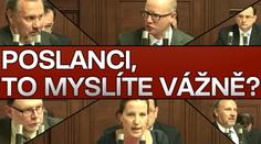 TO MUSÍTE VIDĚT! Videofraška poslanců! Za tohle je PLATÍME...?