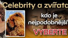 Celebrity a zvířata – kdo je nejpodobnější? VYBERTE
