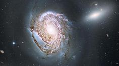 Strhující záběry spirální galaxie ve vysokém rozlišení