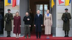 Ukrajinský prezident Zelenskyj dorazil do Polska na jednání s Dudou