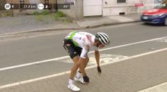 Držkopád českého cyklisty! Kreuziger poznal tvrdost silnice