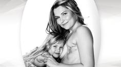 ŠOKUJÍCÍ FOTO: Rakovinu prsu u paní Myriam (39) poznalo miminko!