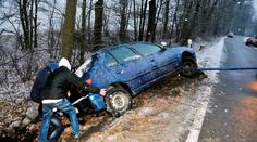 Pozor na námrazu! Na karlovarské R6 kvůli ní bylo už pět nehod