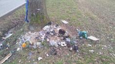 Vandal poničil hrob mladého chlapce. Zdemoloval i pietní místo u silnice