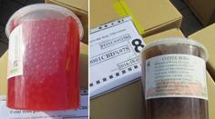 Nebezpečí v bubble tea! Zadrželi 3,5 tuny závadných kuliček