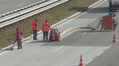 Začaly opravy úseku D1 poškozeného požárem cisterny, vyjdou na miliony