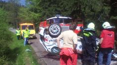 Brutální nehoda na RALLYE HOŘOVICE: Posádka přežila svou smrt a obvinila pořadatele