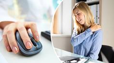Myšitida nebo smskový krk: Tyto cviky pomáhají při bolestech